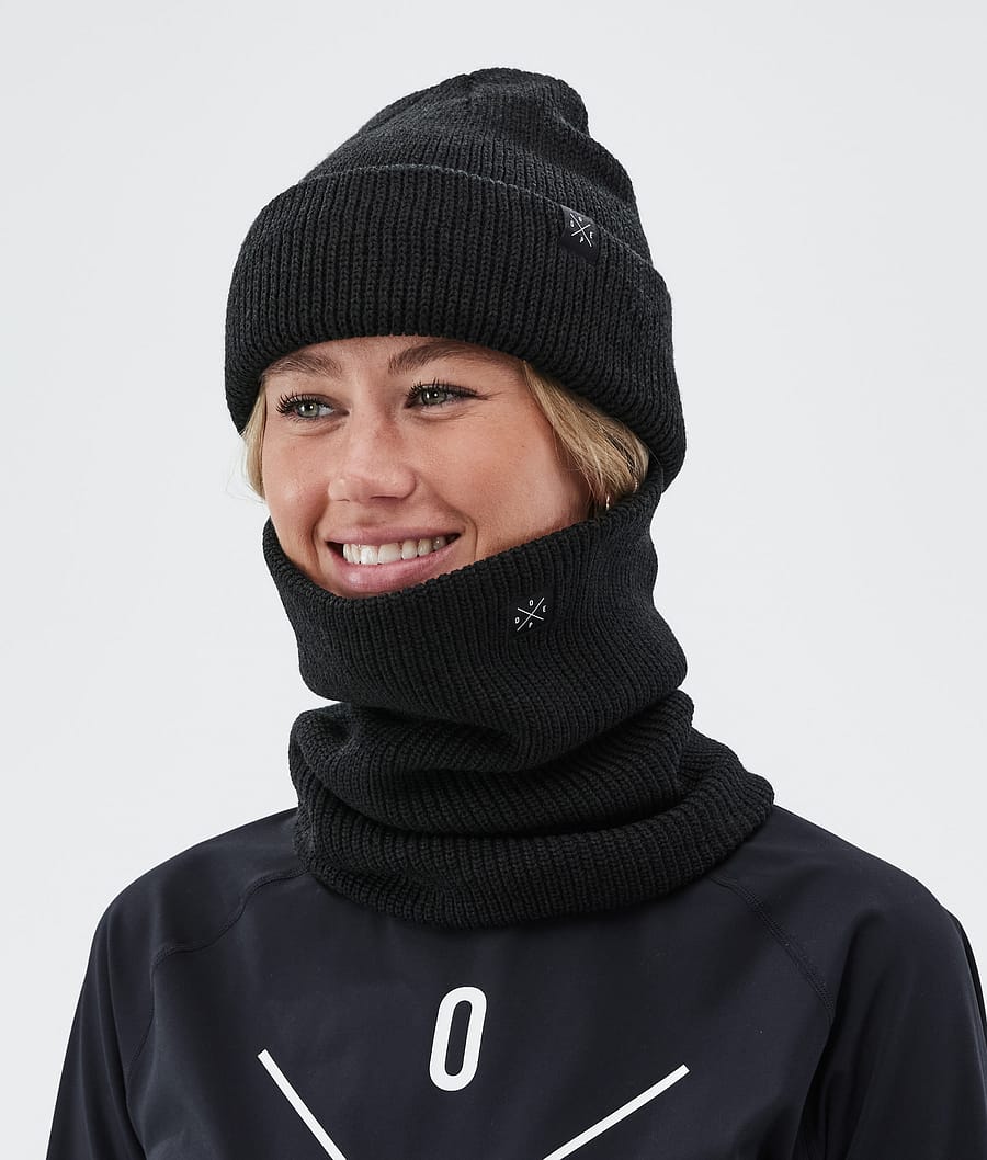 Dope 2X-UP Gestrickt Skimasken Damen Schwarz | OM0651483