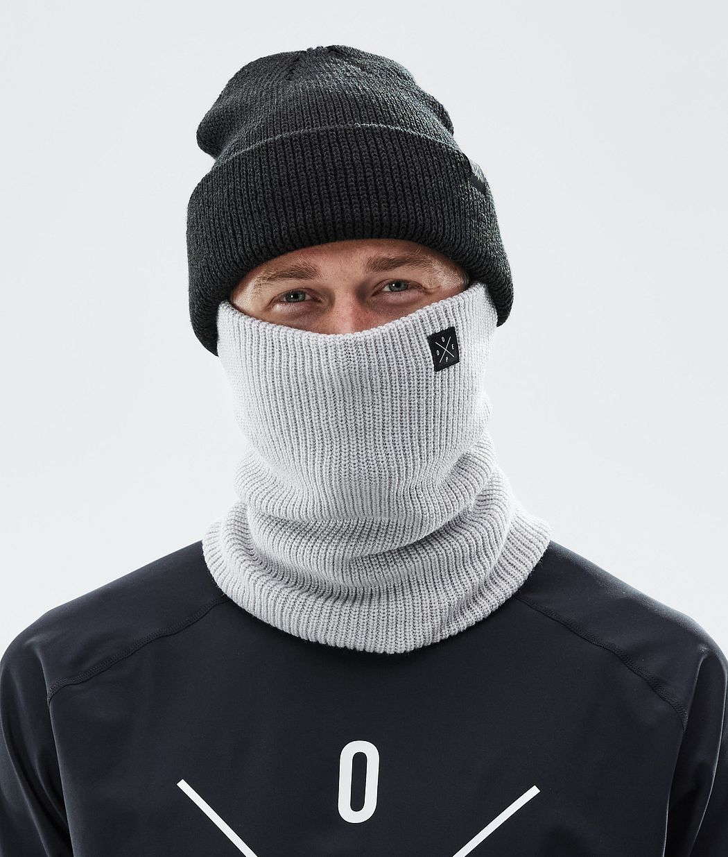 Dope 2X-UP Gestrickt Skimasken Herren Hellgrau | TD9713825