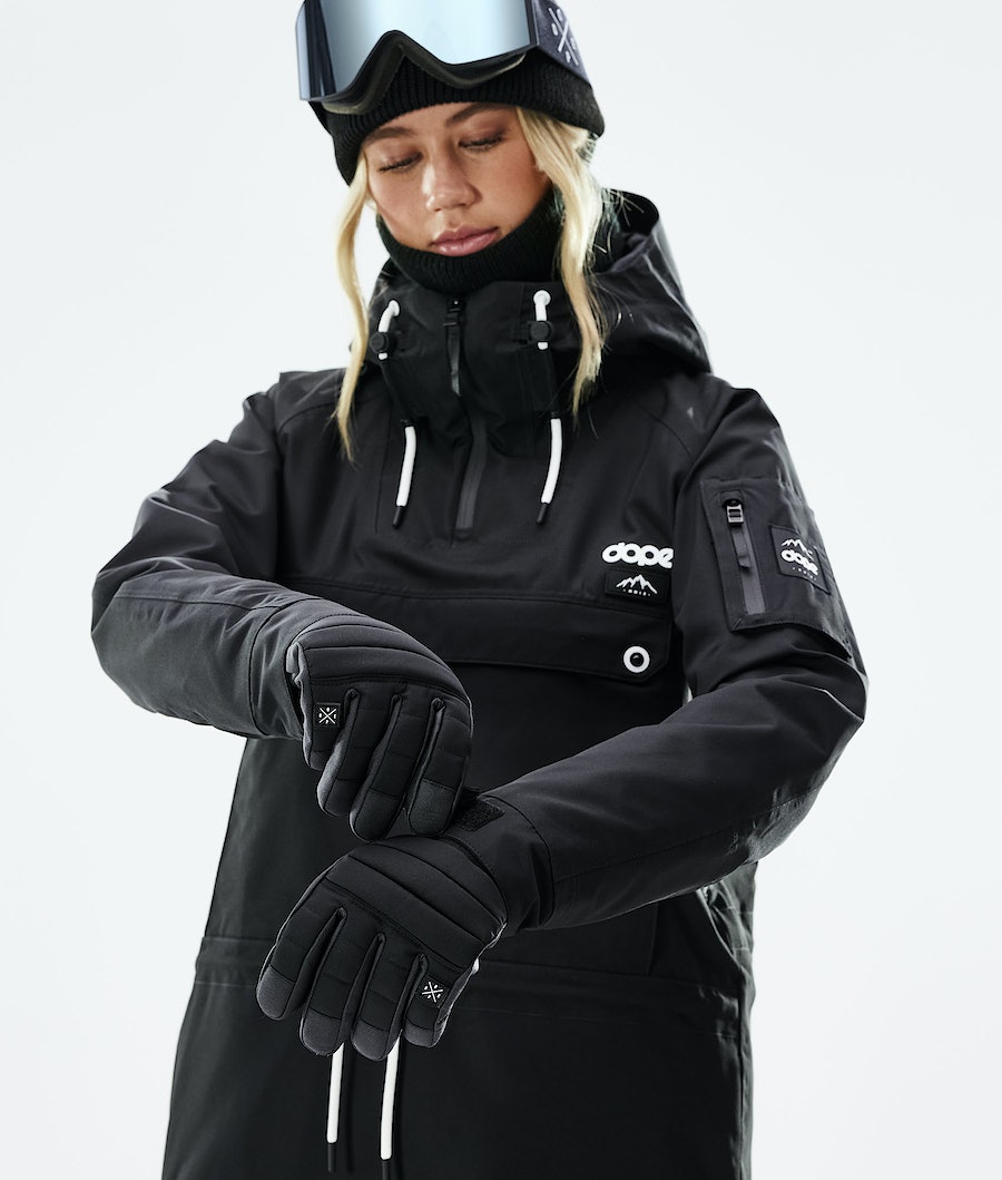 Dope Ace 2021 Skihandschuhe Damen Schwarz | KS3085491