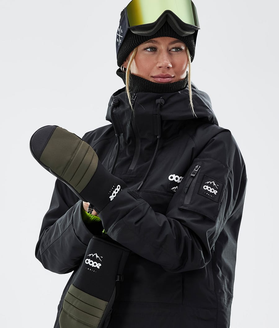 Dope Ace Fäustlinge Damen Olivgrün Grün | NW9236574
