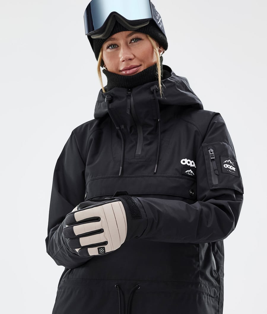 Dope Ace Skihandschuhe Damen Braun | QG9684135