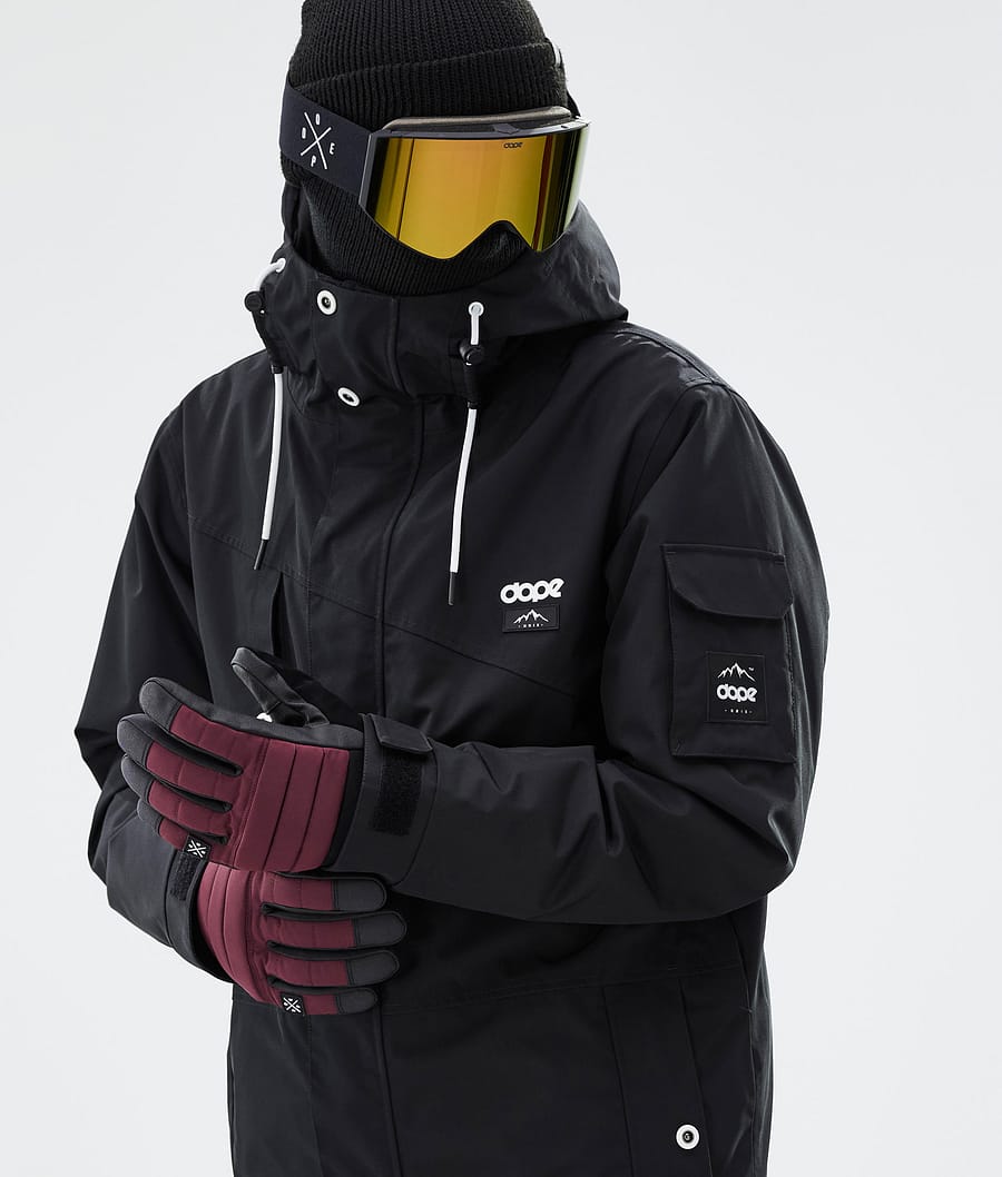 Dope Ace Skihandschuhe Herren Bordeaux | YH2743608