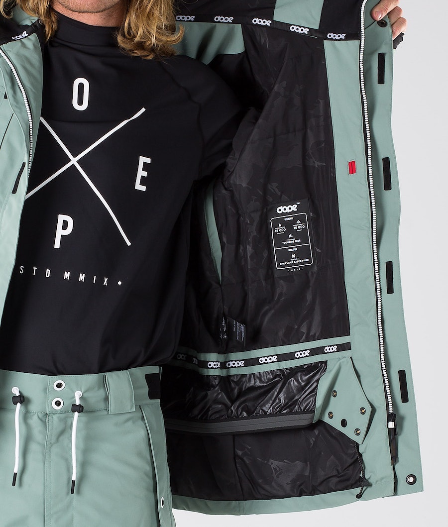 Dope Adept 2019 Snowboardjacke Herren Grün | GH4287950
