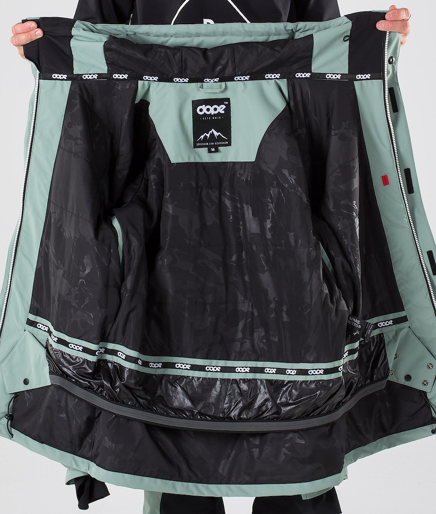 Dope Adept 2019 Snowboardjacke Herren Grün | GH4287950