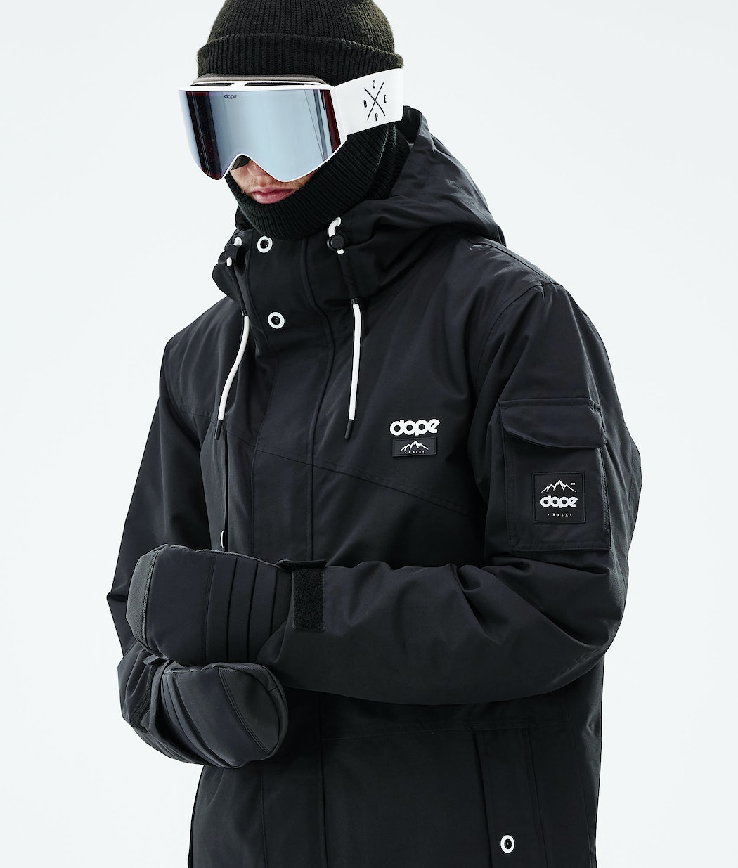 Dope Adept 2019 Snowboardjacke Herren Schwarz | GR8457061
