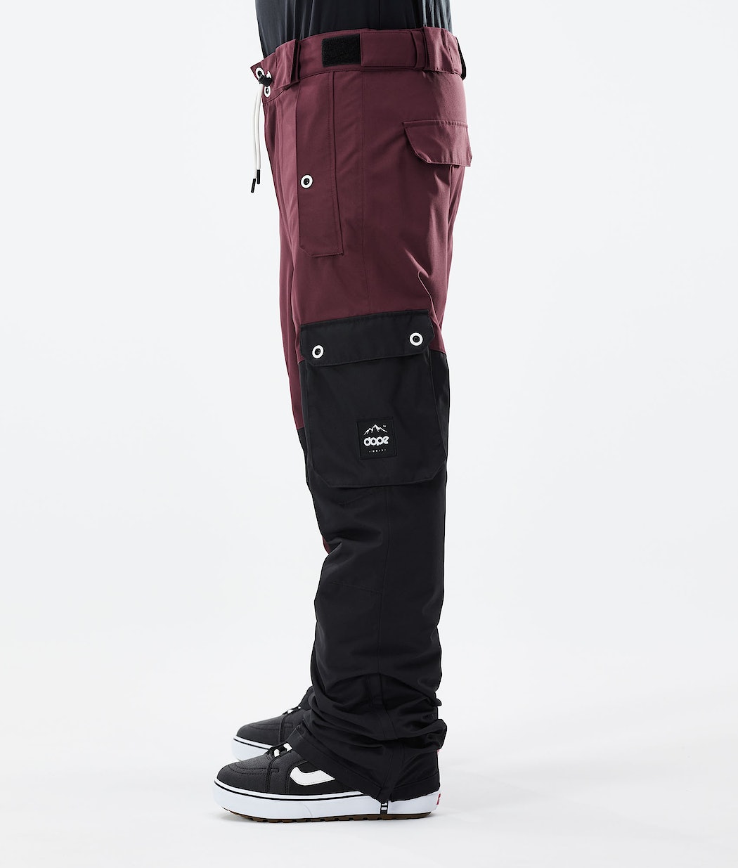 Dope Adept 2021 Snowboardhosen Herren Bordeaux Schwarz | FC5704892