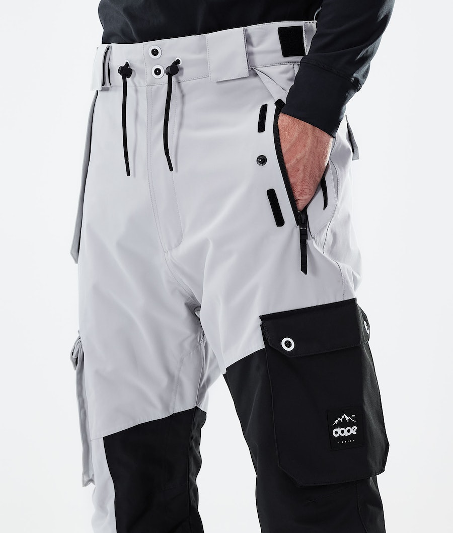 Dope Adept 2021 Snowboardhosen Herren Hellgrau Schwarz | UR1378659