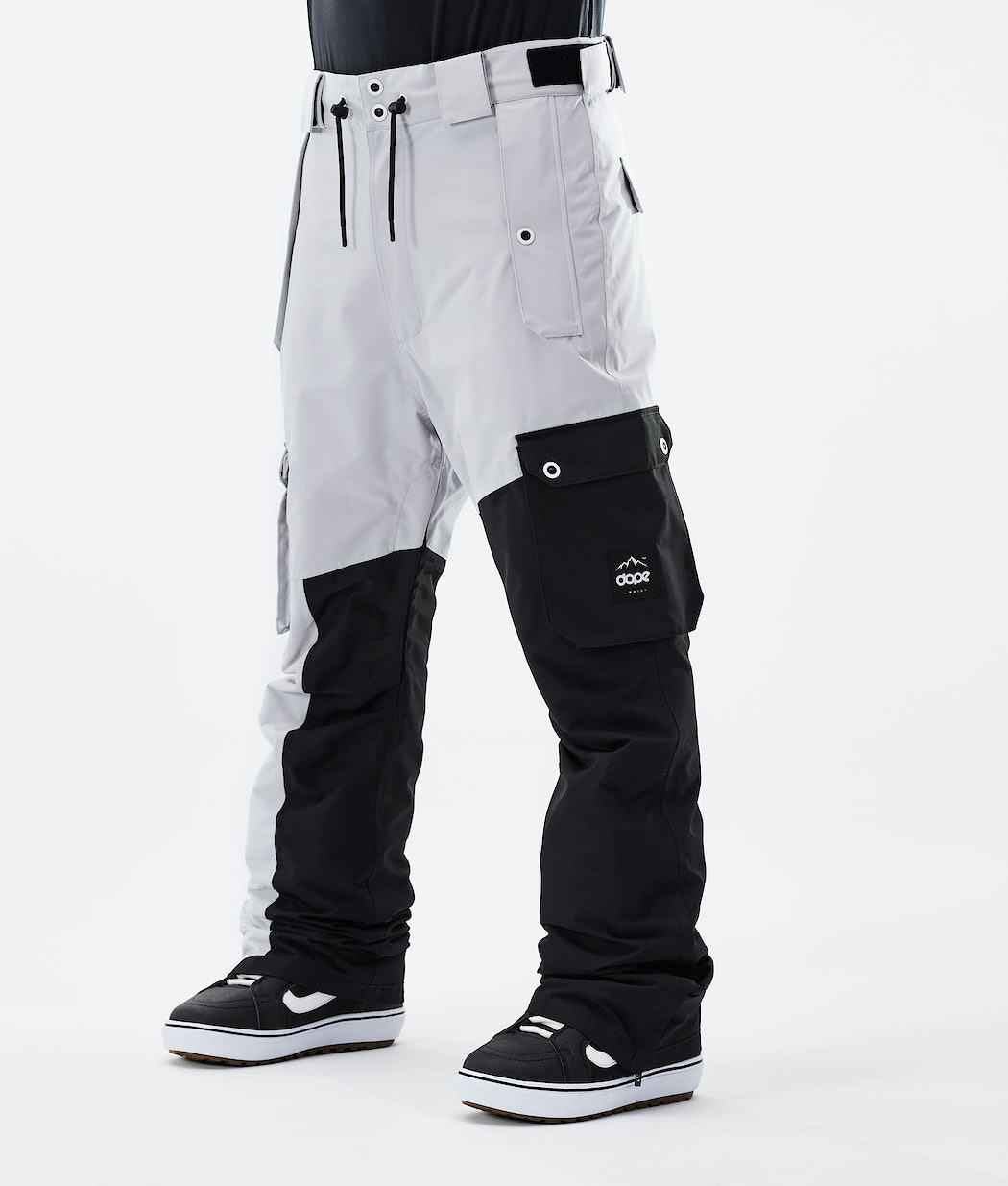 Dope Adept 2021 Snowboardhosen Herren Hellgrau Schwarz | UR1378659