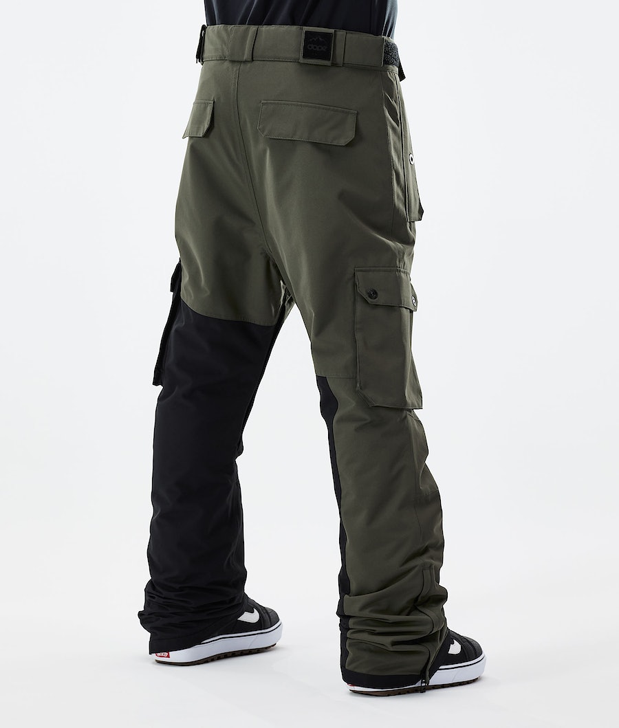 Dope Adept 2021 Snowboardhosen Herren Olivgrün Grün Schwarz | XR1852936