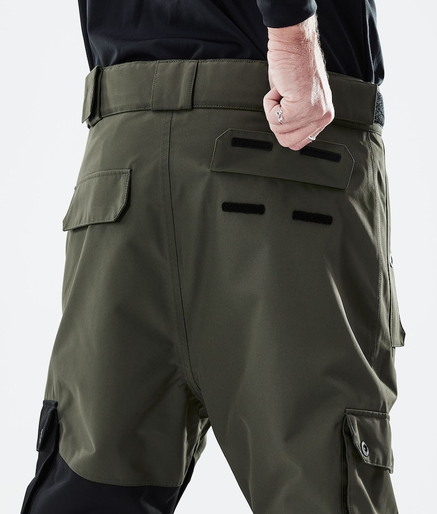 Dope Adept 2021 Snowboardhosen Herren Olivgrün Grün Schwarz | XR1852936