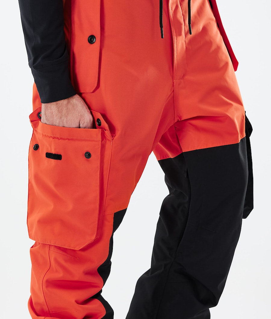 Dope Adept 2021 Snowboardhosen Herren Orange Schwarz | HV9805147