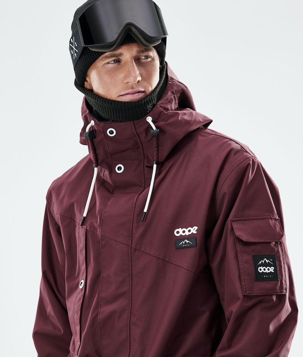 Dope Adept 2021 Snowboardjacke Herren Bordeaux | XU7405836