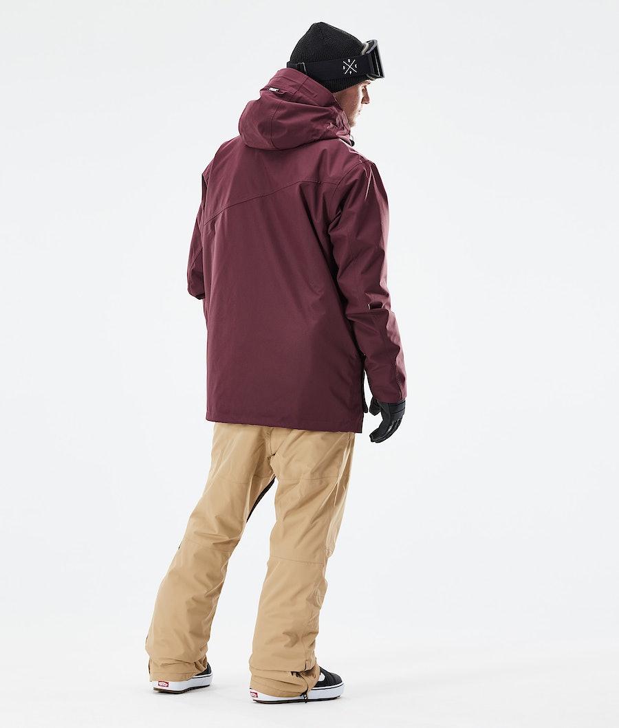 Dope Adept 2021 Snowboardjacke Herren Bordeaux | XU7405836