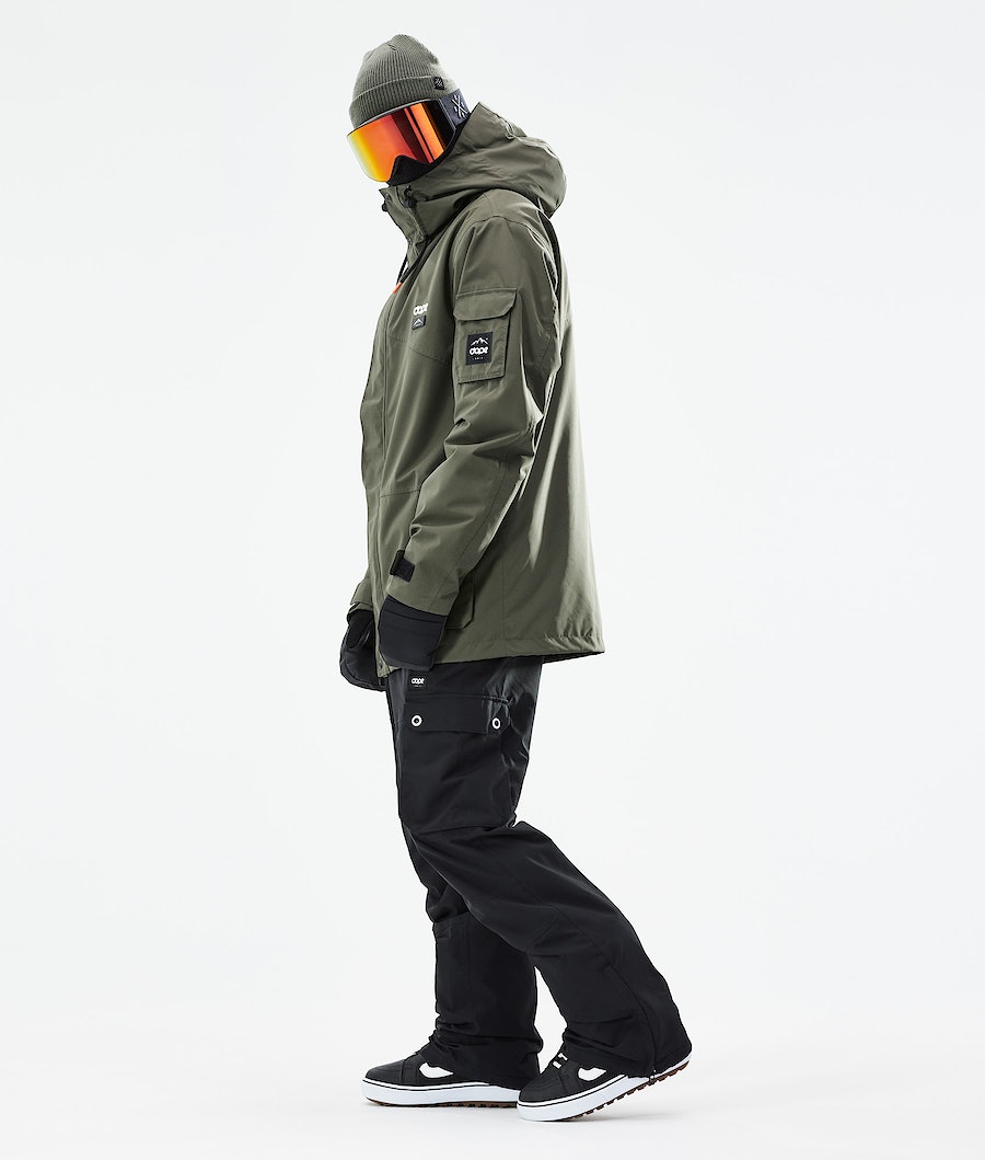 Dope Adept 2021 Snowboardjacke Herren Olivgrün Grün | KV7519468