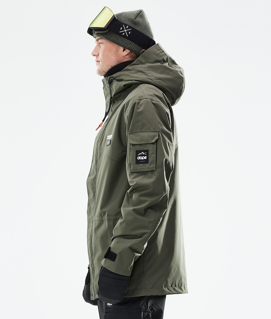 Dope Adept 2021 Snowboardjacke Herren Olivgrün Grün | KV7519468
