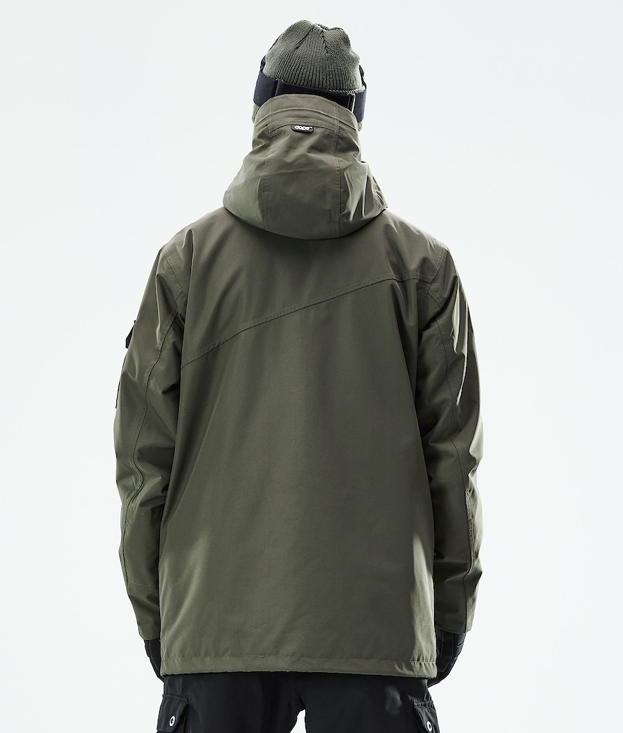 Dope Adept 2021 Snowboardjacke Herren Olivgrün Grün | KV7519468