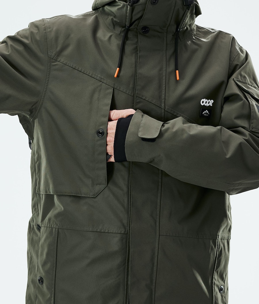 Dope Adept 2021 Snowboardjacke Herren Olivgrün Grün | KV7519468