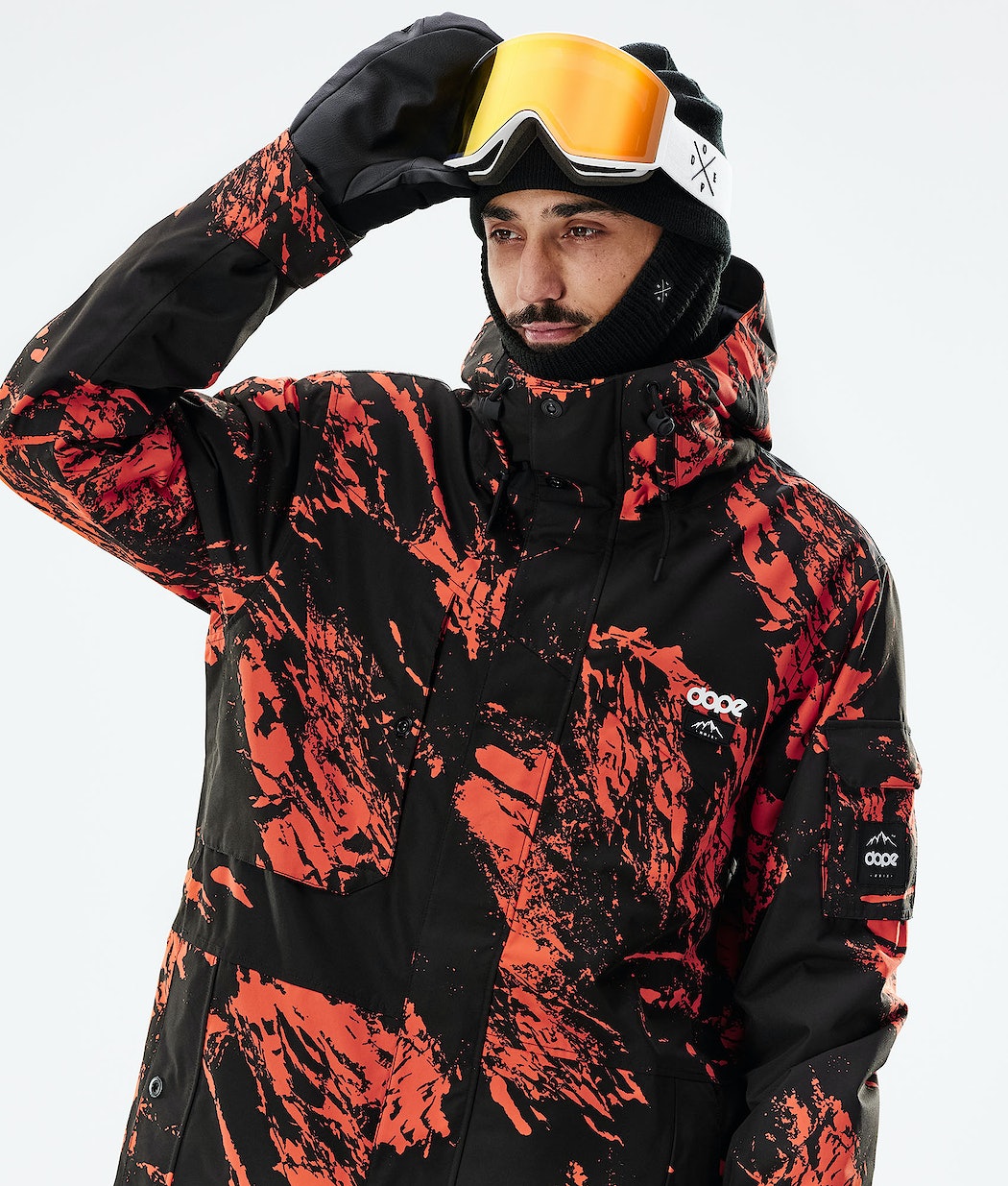 Dope Adept 2021 Snowboardjacke Herren Orange | DR2801946