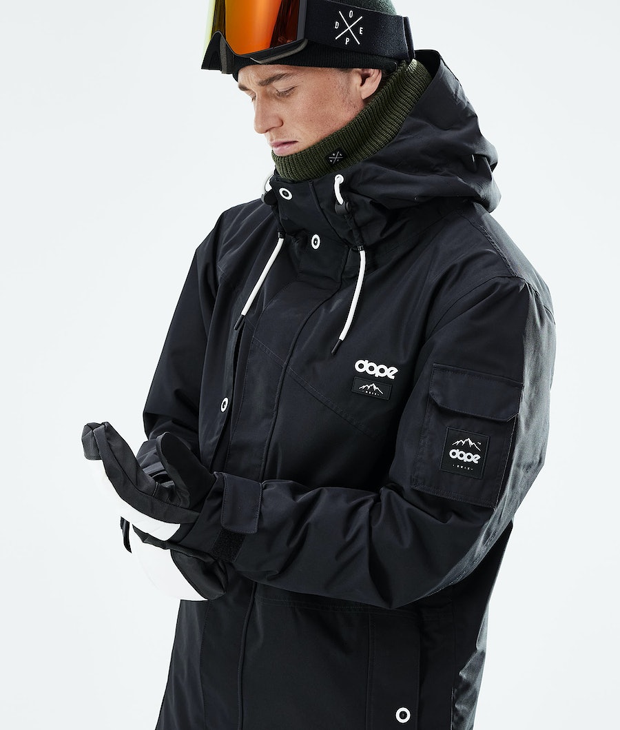 Dope Adept 2021 Snowboardjacke Herren Schwarz | MS2786951