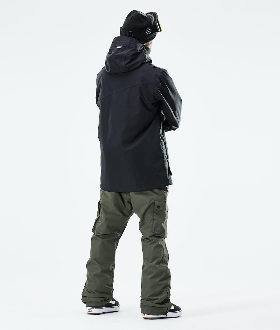 Dope Adept 2021 Snowboardjacke Herren Schwarz | MS2786951