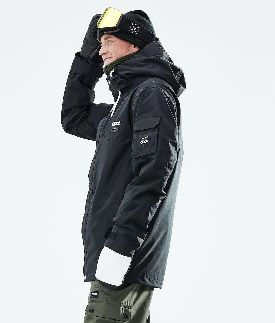 Dope Adept 2021 Snowboardjacke Herren Schwarz | MS2786951