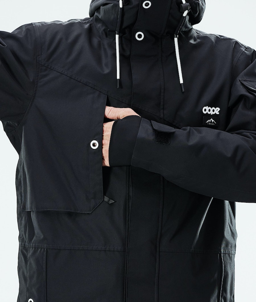 Dope Adept 2021 Snowboardjacke Herren Schwarz | MS2786951