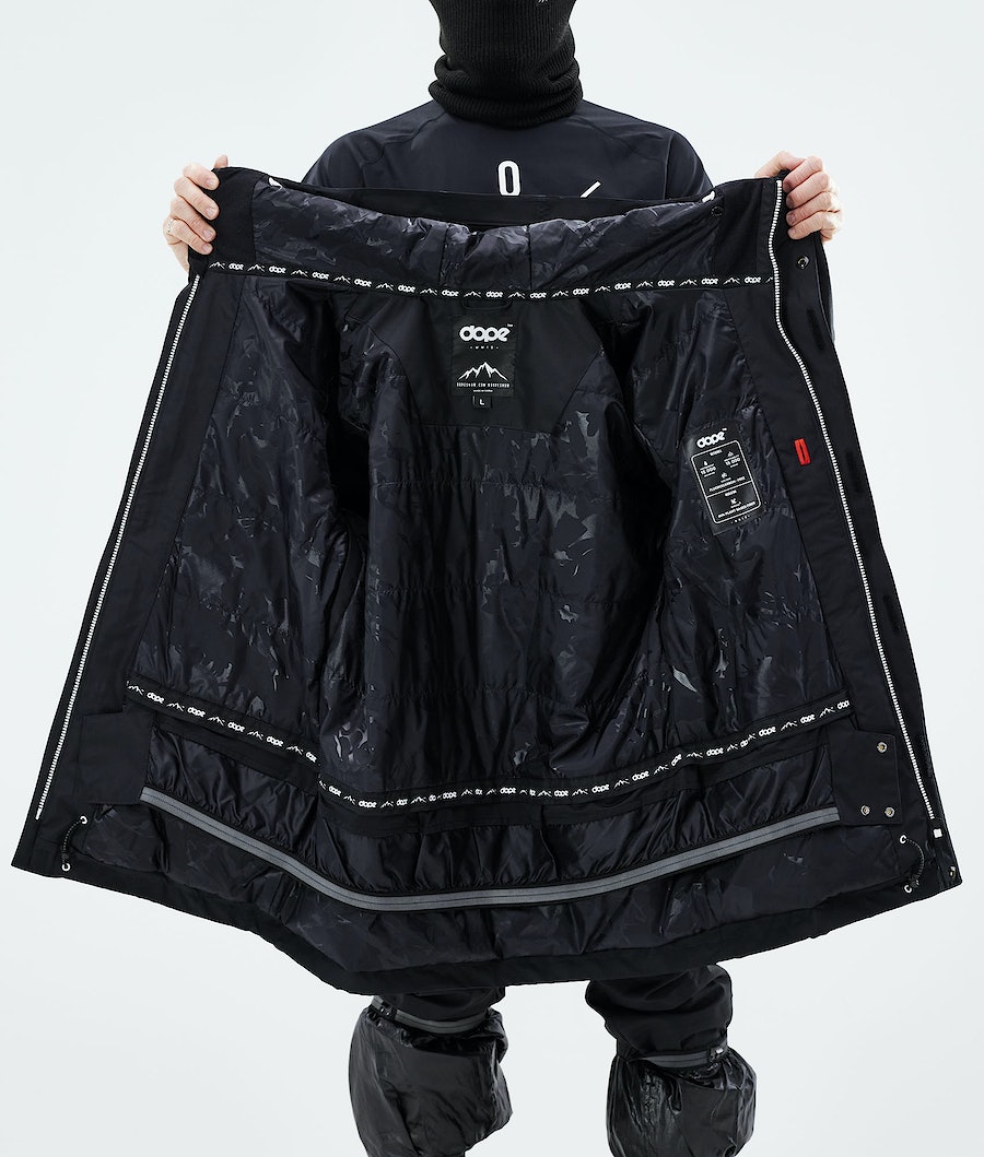Dope Adept 2021 Snowboardjacke Herren Schwarz | MS2786951