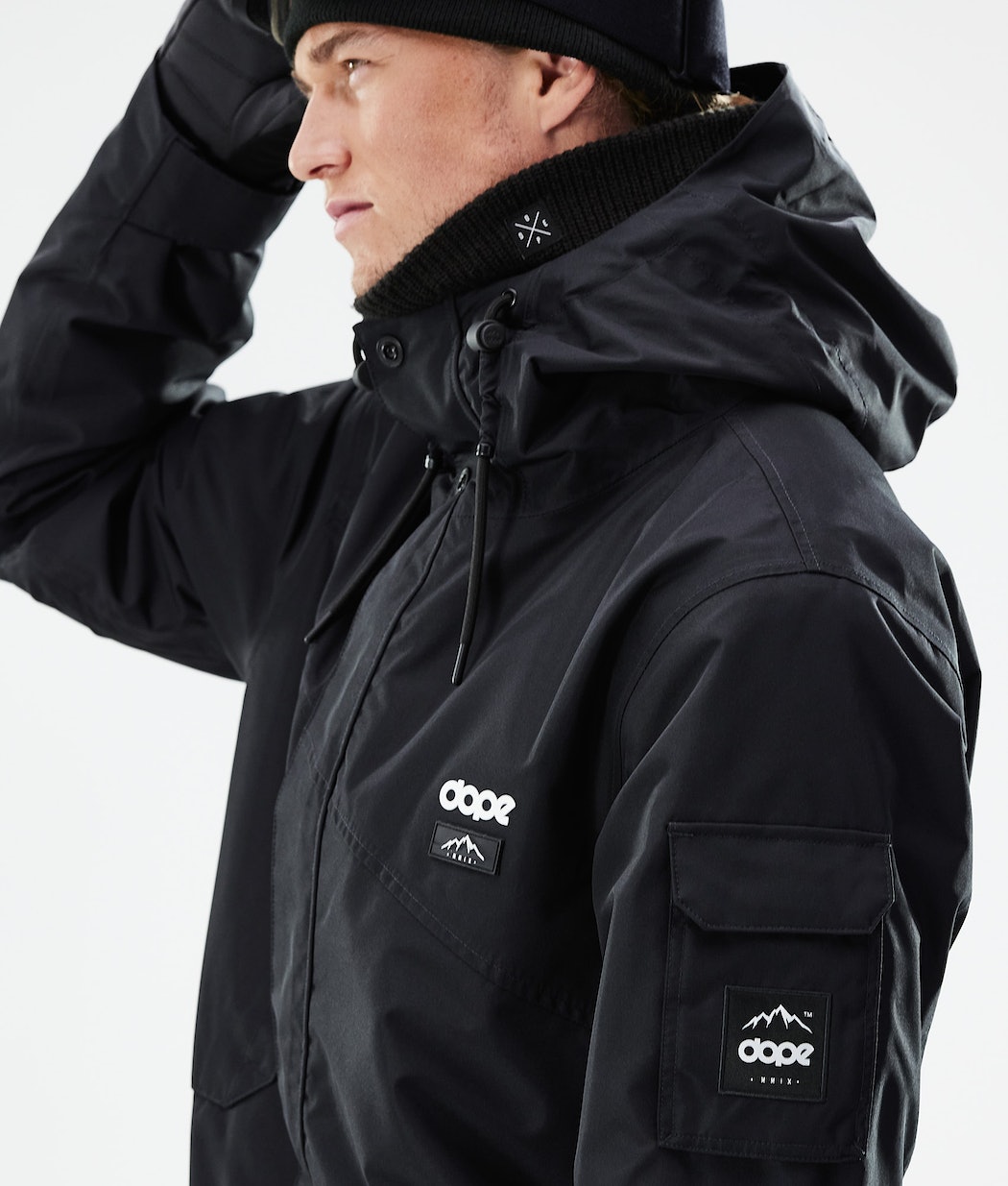 Dope Adept 2021 Snowboardjacke Herren Schwarz | WQ3471625