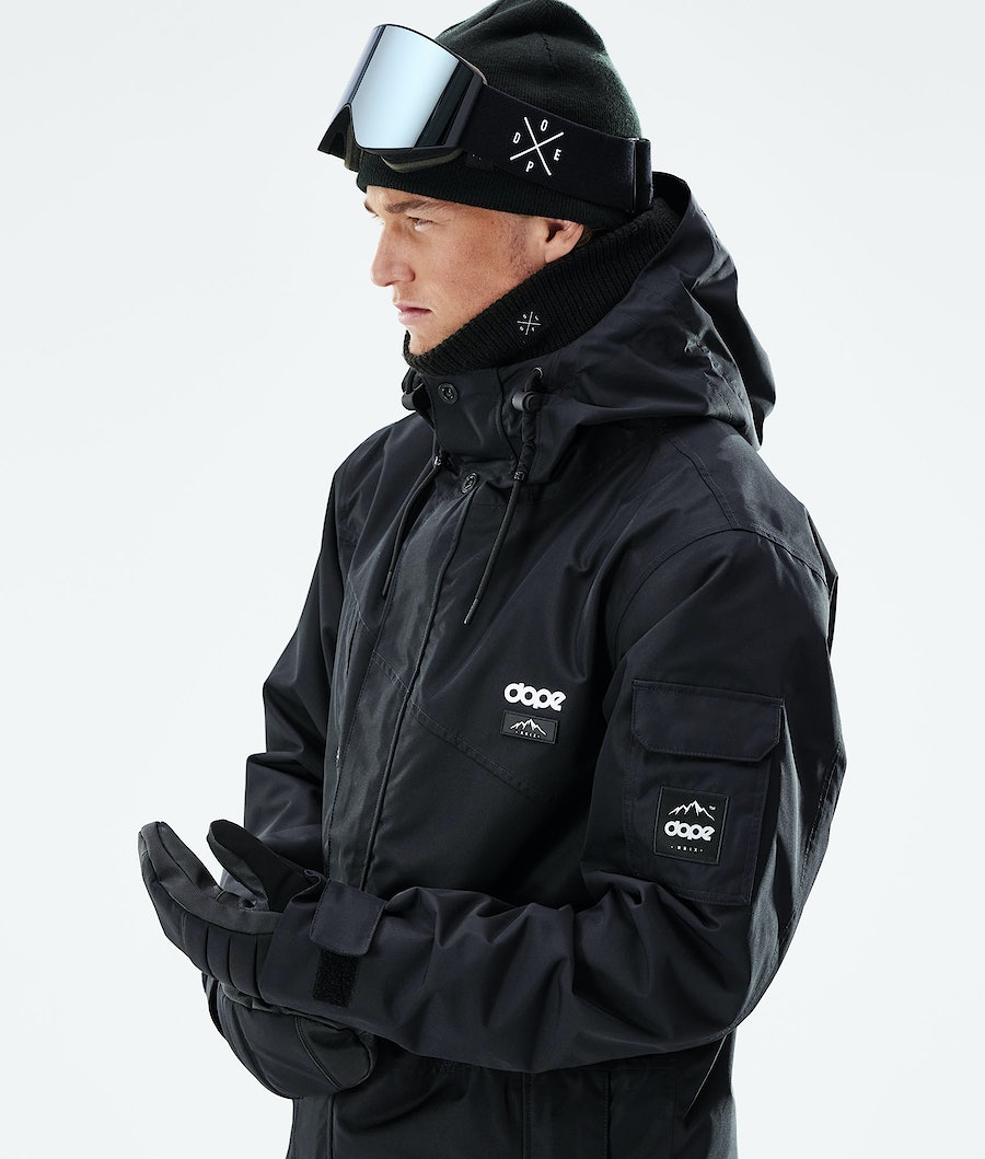 Dope Adept 2021 Snowboardjacke Herren Schwarz | WQ3471625