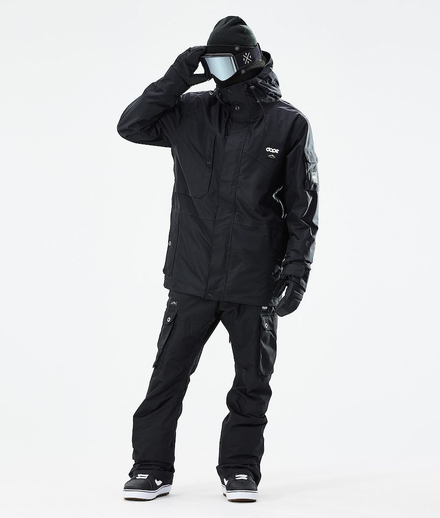 Dope Adept 2021 Snowboardjacke Herren Schwarz | WQ3471625