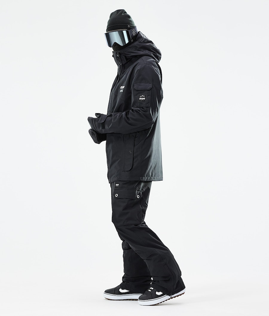 Dope Adept 2021 Snowboardjacke Herren Schwarz | WQ3471625