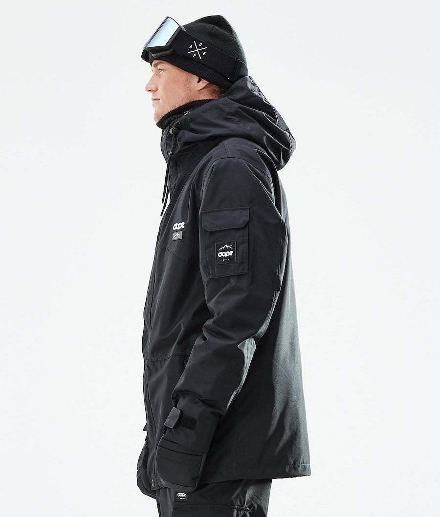 Dope Adept 2021 Snowboardjacke Herren Schwarz | WQ3471625