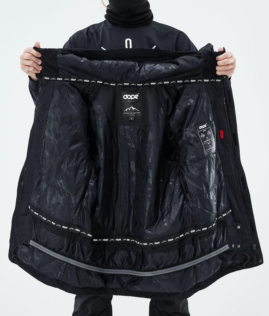 Dope Adept 2021 Snowboardjacke Herren Schwarz | WQ3471625