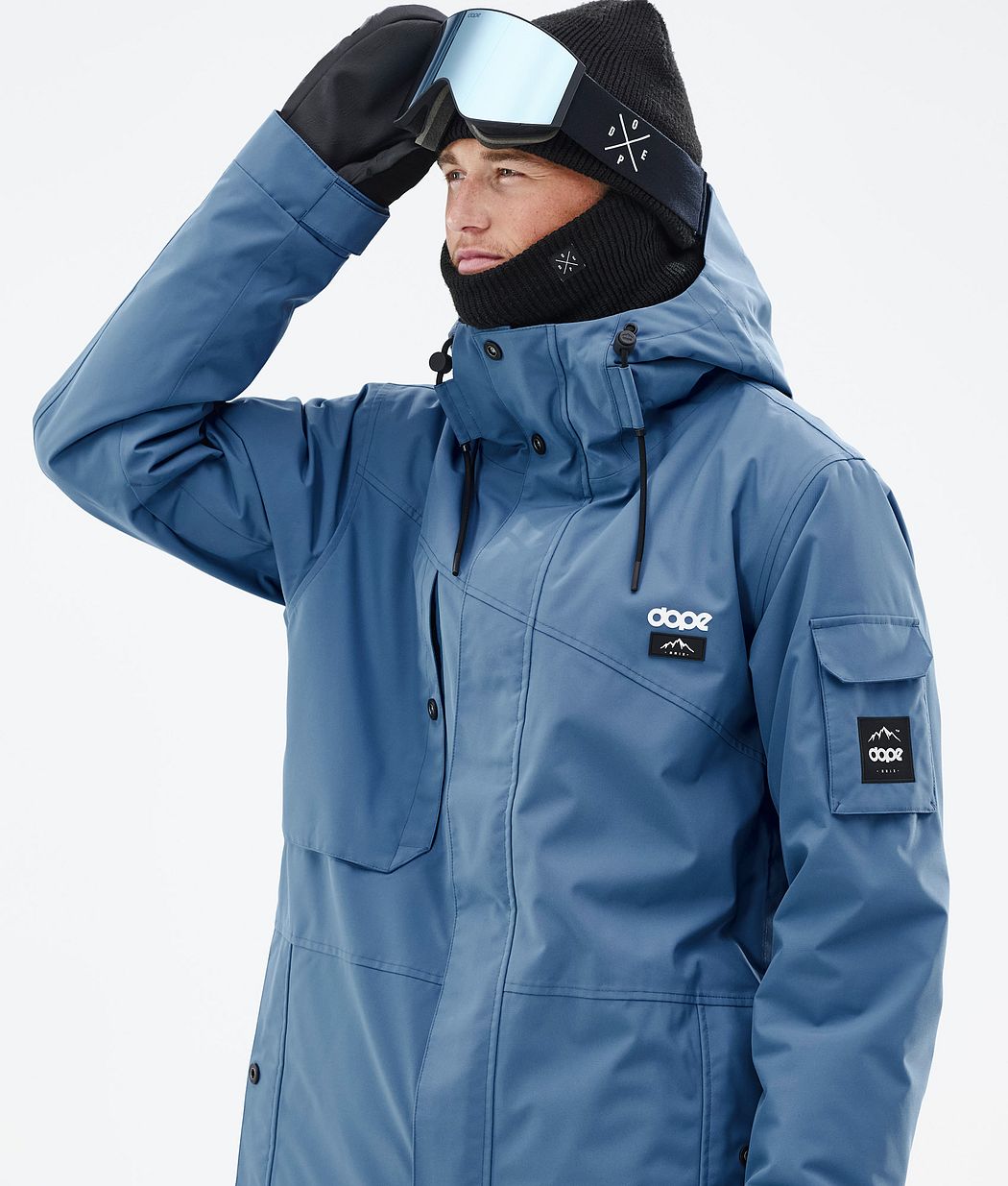 Dope Adept Snowboardjacke Herren Blau Grau | JA8190426