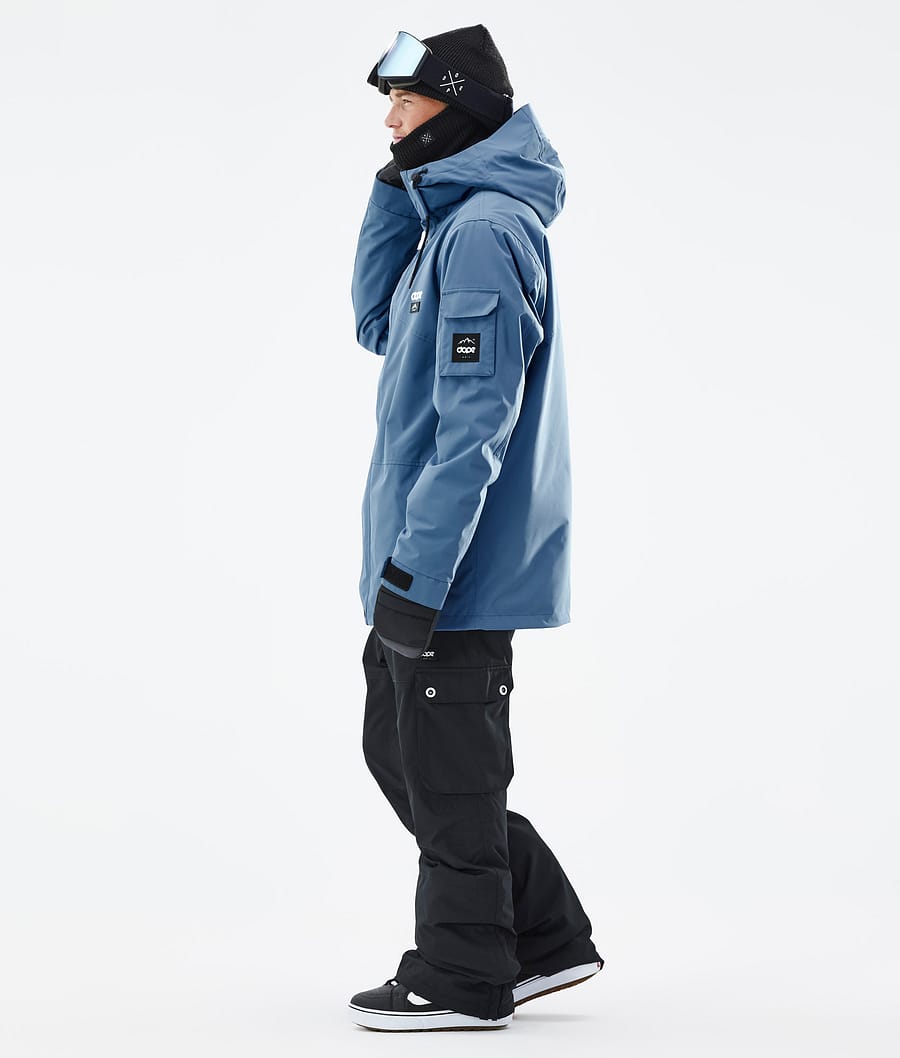 Dope Adept Snowboardjacke Herren Blau Grau | JA8190426