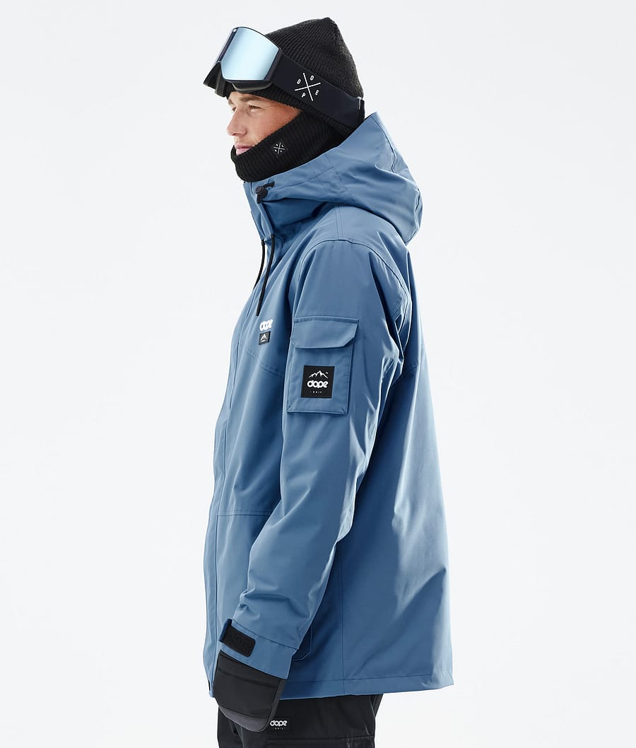 Dope Adept Snowboardjacke Herren Blau Grau | JA8190426