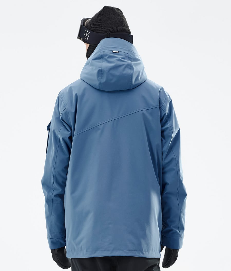 Dope Adept Snowboardjacke Herren Blau Grau | JA8190426