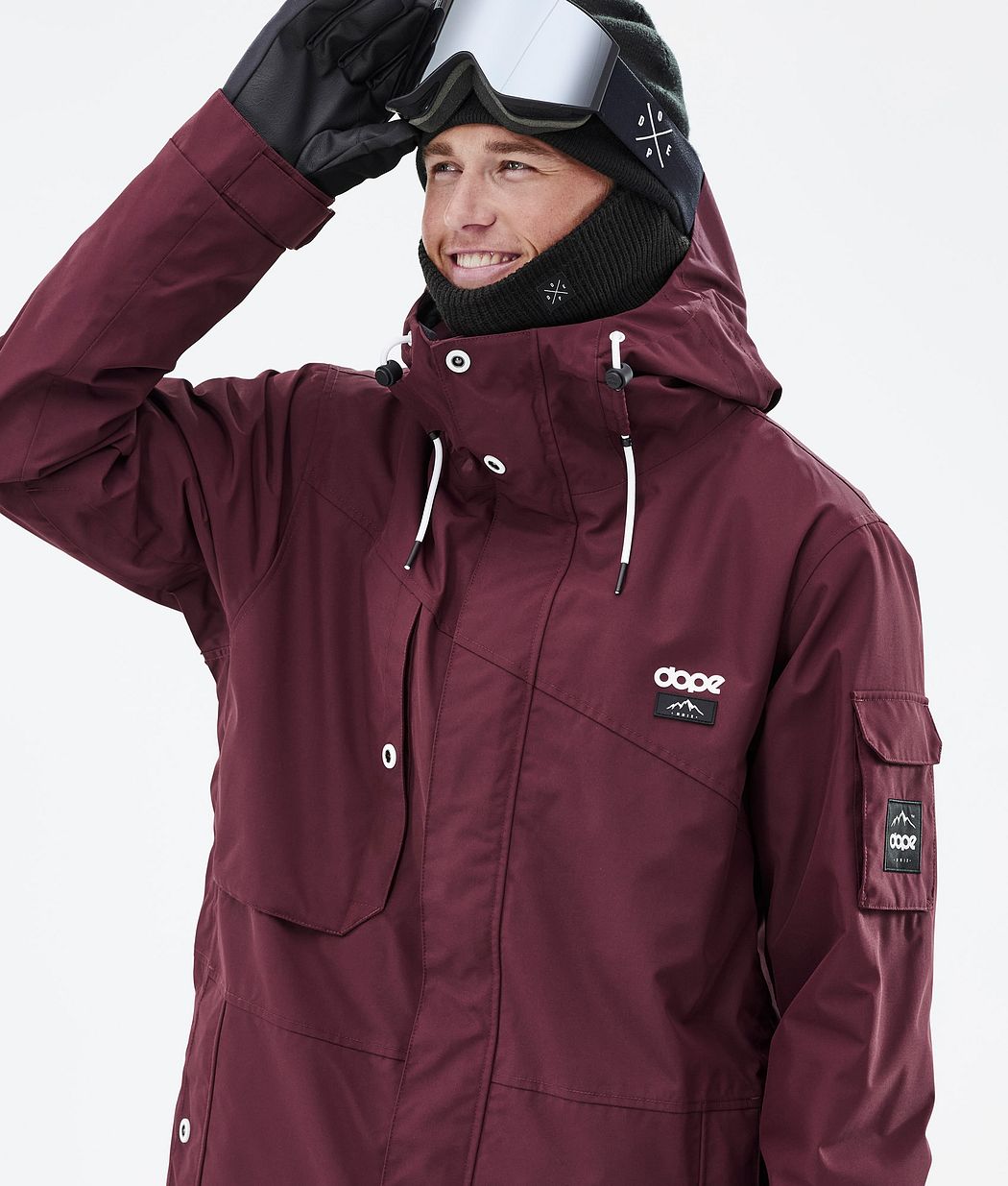 Dope Adept Snowboardjacke Herren Bordeaux | AH8902156