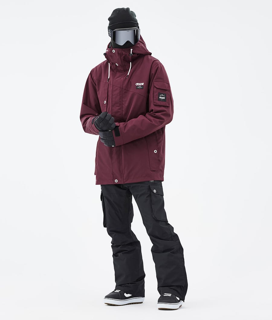 Dope Adept Snowboardjacke Herren Bordeaux | AH8902156