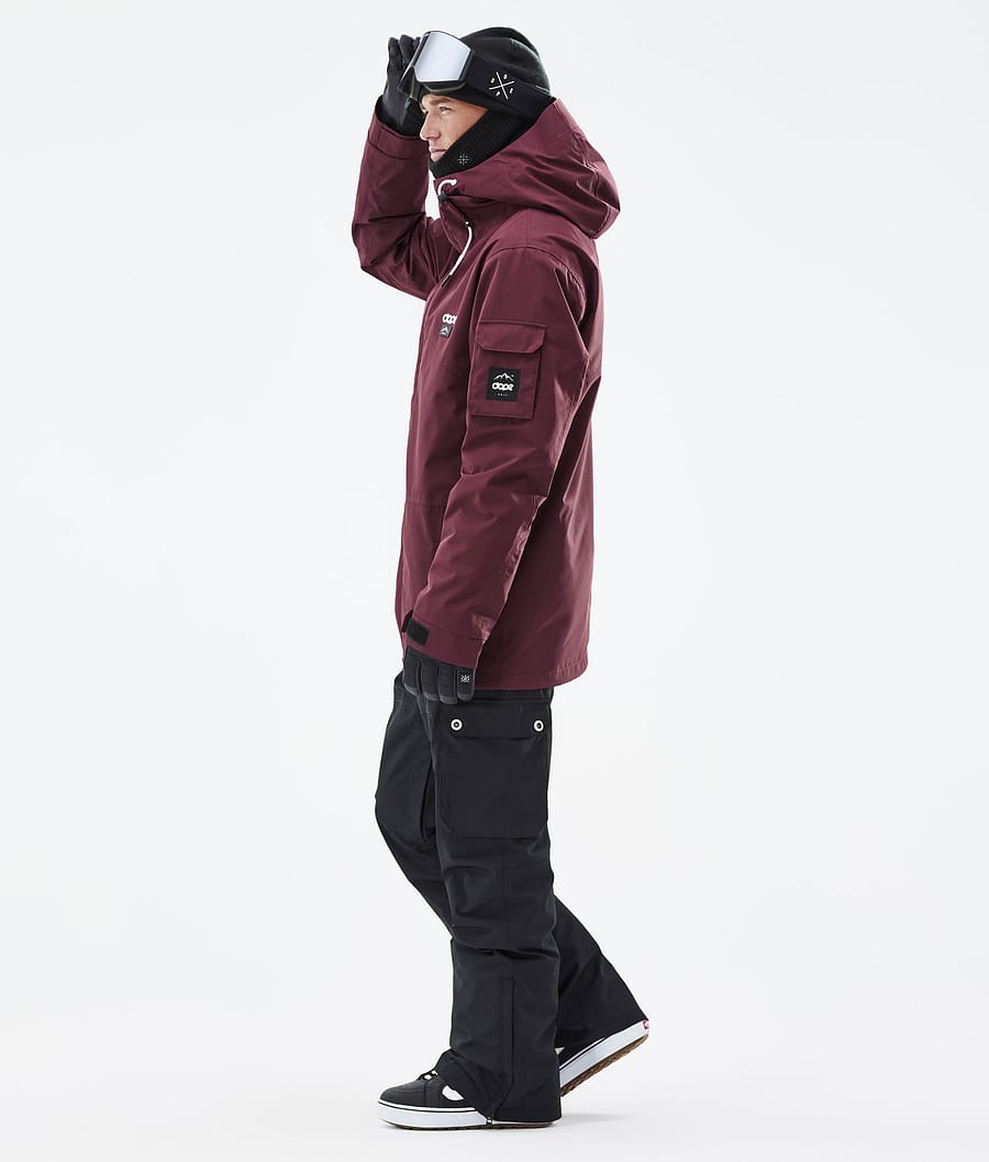 Dope Adept Snowboardjacke Herren Bordeaux | AH8902156