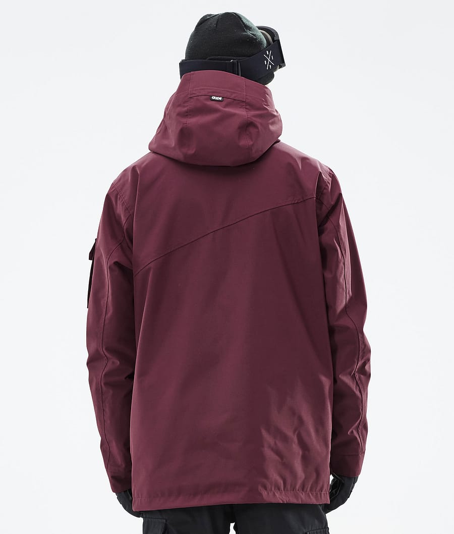 Dope Adept Snowboardjacke Herren Bordeaux | AH8902156