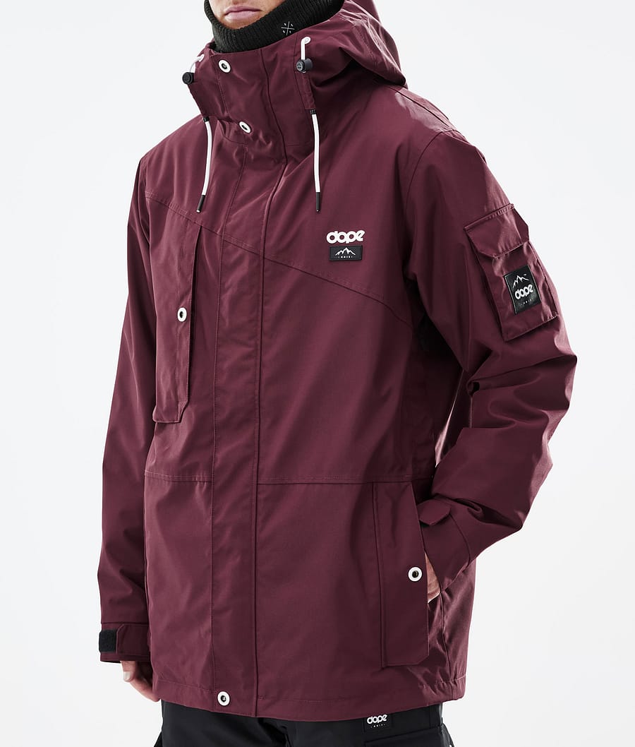 Dope Adept Snowboardjacke Herren Bordeaux | AH8902156