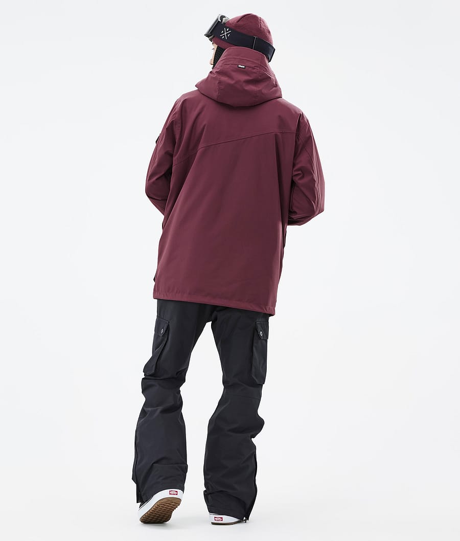 Dope Adept Snowboardjacke Herren Bordeaux | MX3594280