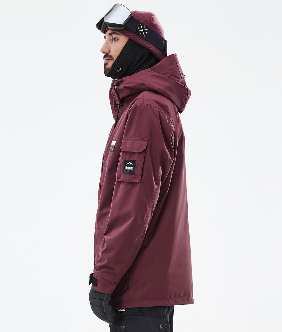 Dope Adept Snowboardjacke Herren Bordeaux | MX3594280