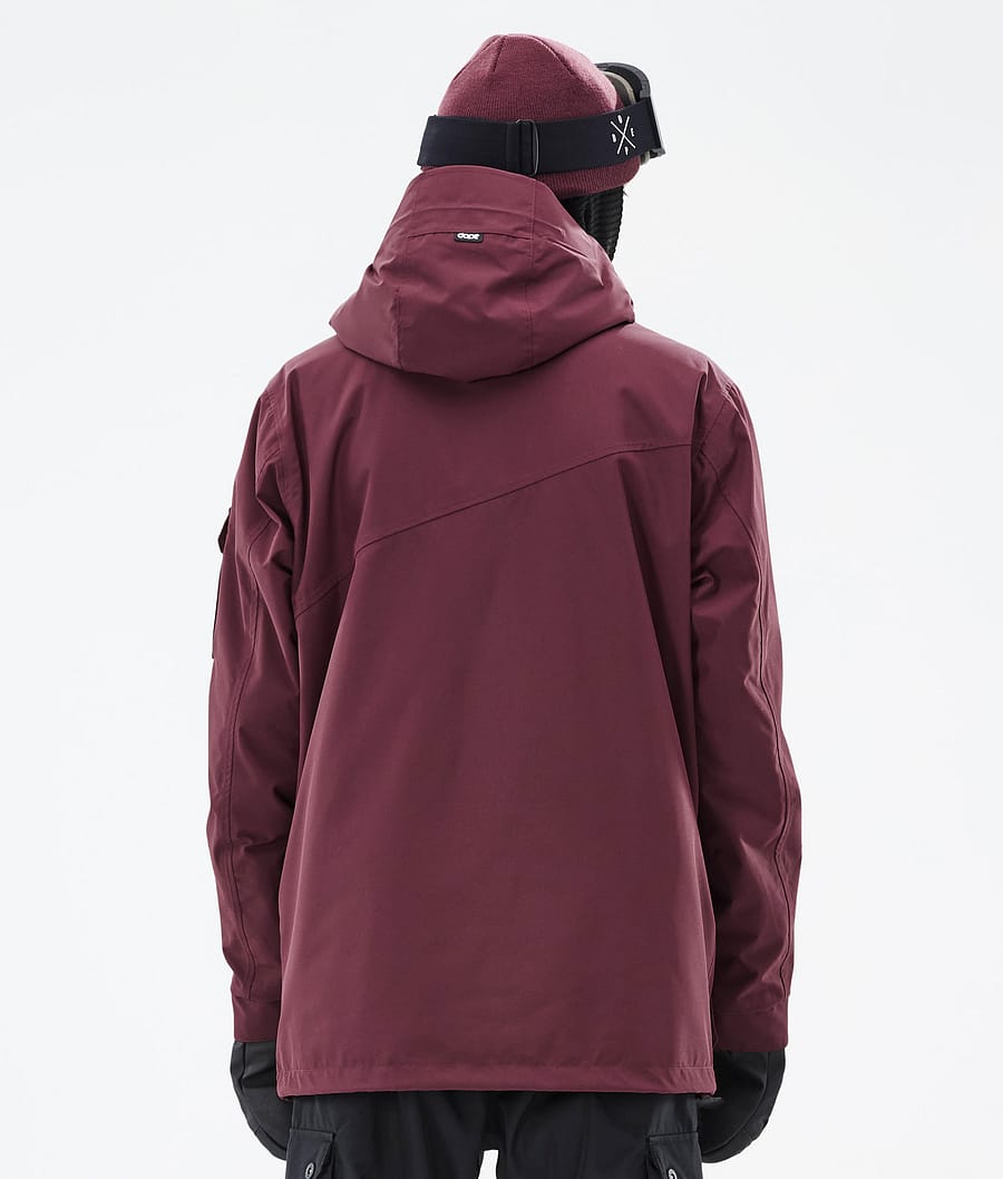 Dope Adept Snowboardjacke Herren Bordeaux | MX3594280