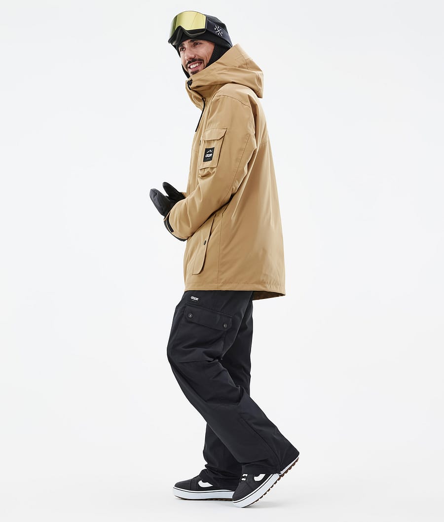 Dope Adept Snowboardjacke Herren Gold | TC7461830
