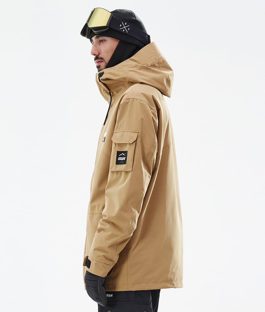 Dope Adept Snowboardjacke Herren Gold | TC7461830