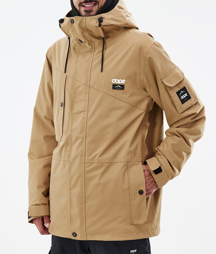 Dope Adept Snowboardjacke Herren Gold | TC7461830