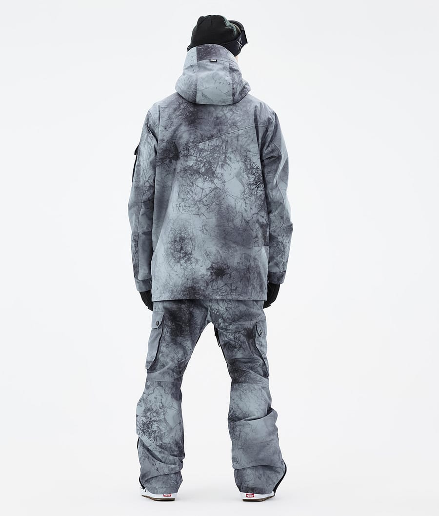 Dope Adept Snowboardjacke Herren Grau Blau Schwarz | WS3276804