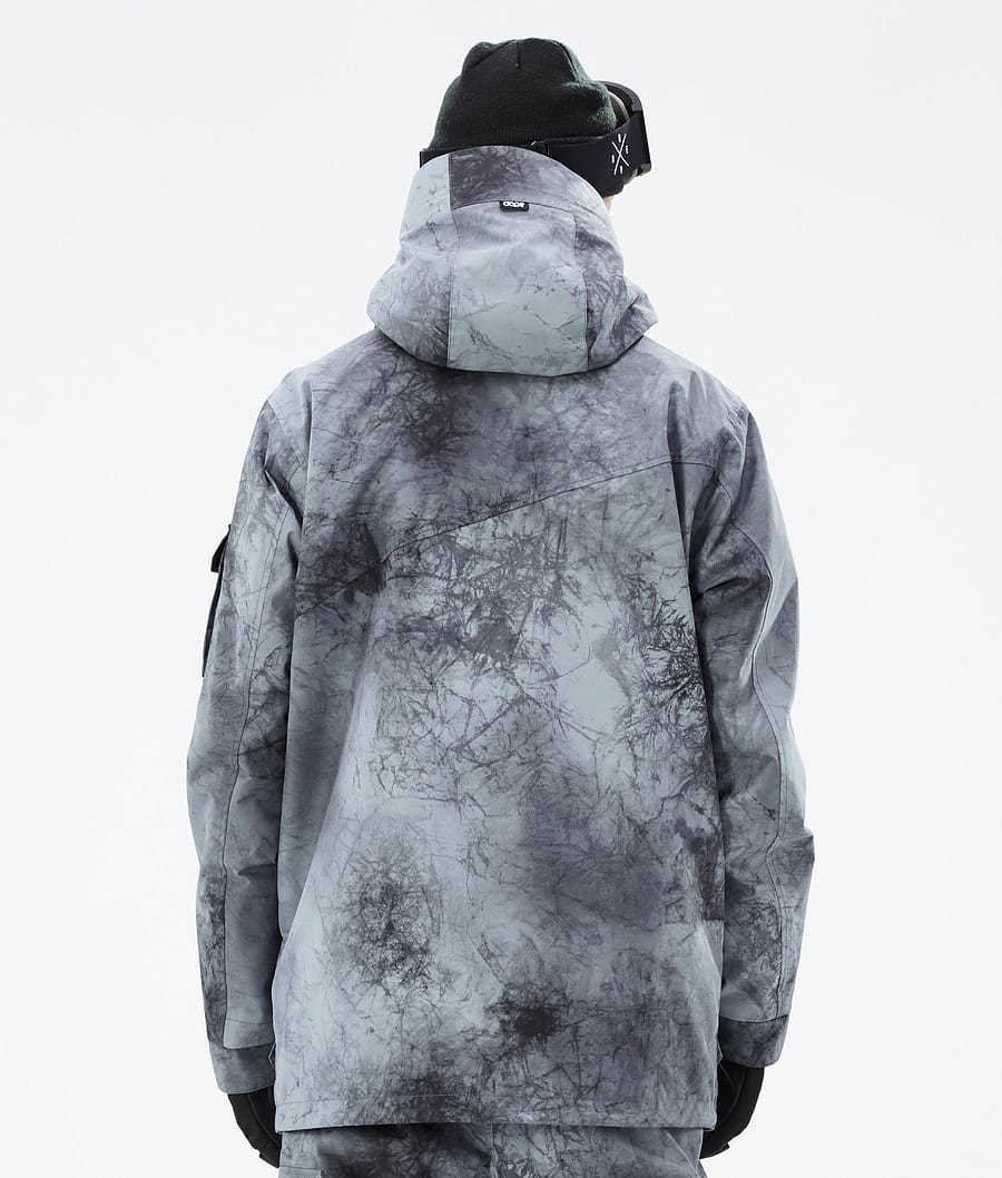 Dope Adept Snowboardjacke Herren Grau Blau Schwarz | WS3276804